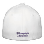 Fibromyalgia, Awareness-Embroidered-Hat Embroidered Hat