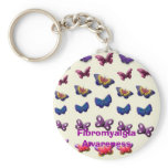 Fibromyalgia Awareness Key Chains