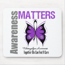 Fibromyalgia Awareness Matters mousepads