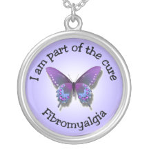 Fibromyalgia Awareness Necklace