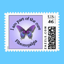 Fibromyalgia Awareness postage stamps stamps
