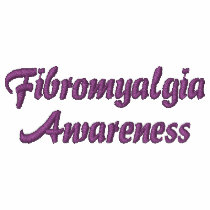 Fibromyalgia Awareness-T-Shirt-Embroidered embroidered shirts by pammys Fibromyalgia Awareness-T-Shirt-Embroidered embroidered shirts