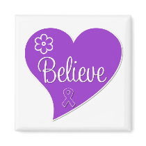 Fibromyalgia Believe Heart magnets