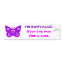 FIBROMYALGIA bumper sticker bumper stickers by kazab75 FIBROMYALGIA bumper sticker bumper stickers