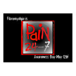 Fibromyalgia business card - awareness day