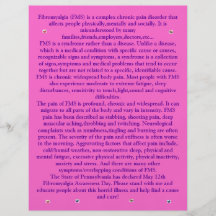 Fibromyalgia Butterflies Flyer