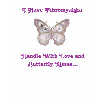 Fibromyalgia Butterfly T-Shirt