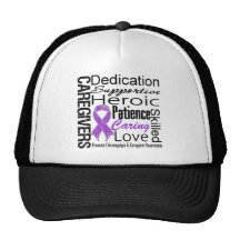 Fibromyalgia Caregivers Collage Hats