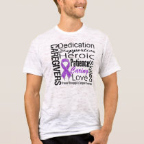 Fibromyalgia Caregivers Collage t-shirts by giftsforawareness Fibromyalgia Caregivers Collage t-shirts