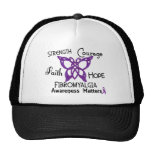 Fibromyalgia Celtic Butterfly 3 Hat