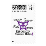 Fibromyalgia Celtic Butterfly 3 Stamps