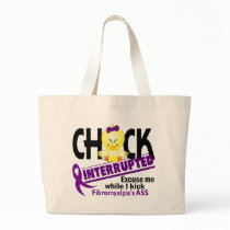 Fibromyalgia Chick Interrupted 2 Canvas Bag