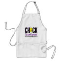 Fibromyalgia Chick Interrupted aprons