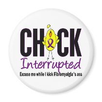 Fibromyalgia Chick Interrupted magnets