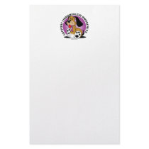 Fibromyalgia Dog stationery
