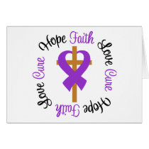 Fibromyalgia Faith Hope Love Cross cards by giftsforawareness Fibromyalgia Faith Hope Love Cross cards