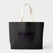 Fibromyalgia FIGHT Supporting My Cause Tote Bag