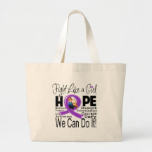 Fibromyalgia Fight We Can Do It Bags