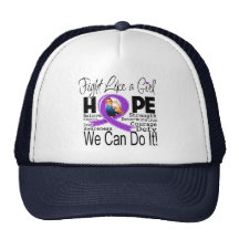 Fibromyalgia Fight We Can Do It Mesh Hat