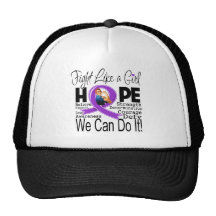 Fibromyalgia Fight We Can Do It Mesh Hats