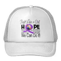 Fibromyalgia Fight We Can Do It Trucker Hats