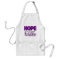 Fibromyalgia HOPE 1 aprons by awarenessgifts Fibromyalgia HOPE 1 aprons