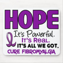 Fibromyalgia HOPE 1 Mouse Pad