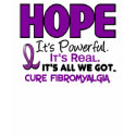 Fibromyalgia HOPE 1 t-shirts