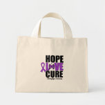 Fibromyalgia Hope Love Cure Canvas Bag
