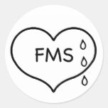 Fibromyalgia Humaneness Campaign Stickers
