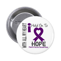 Fibromyalgia I Hold On To Hope Button