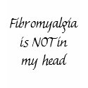 Fibromyalgia is NOT in my head t-shirts by FibroMami Fibromyalgia is NOT in my head t-shirts
