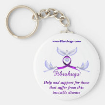 Fibromyalgia keychain