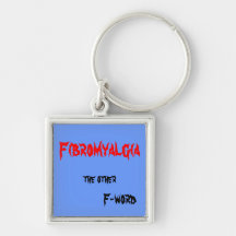Fibromyalgia keychain