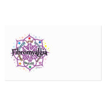 Fibromyalgia Lotus business cards