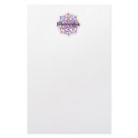 Fibromyalgia Lotus Customized Stationery