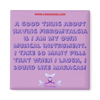 Fibromyalgia Magnet by Fibrohugs