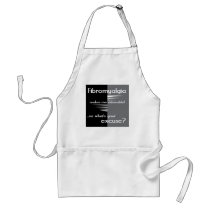 Fibromyalgia makes me miserable... aprons
