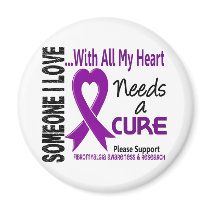 Fibromyalgia Needs A Cure 3 magnets