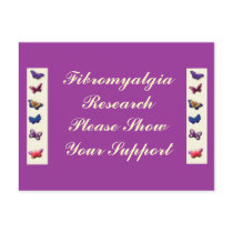 Fibromyalgia Research Postcard