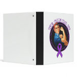 Fibromyalgia - Rosie The Riveter - We Can Do It 3 Ring Binders