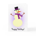 Fibromyalgia Snowman card by slamdunksapparel Fibromyalgia Snowman card