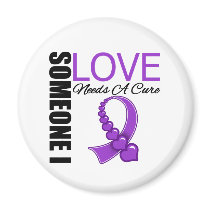 Fibromyalgia Someone I Love Needs A Cure magnets