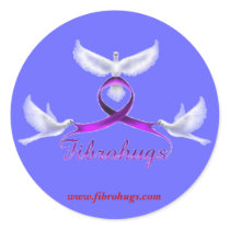 Fibromyalgia Sticker by Fibrohugs Fibromyalgia Sticker