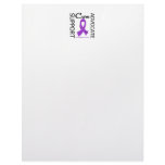 Fibromyalgia Support Advocate Cure Letterhead