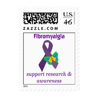 Fibromyalgia Support Postage by kazab75