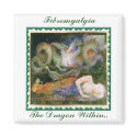 Fibromyalgia, The Dragon Within... magnets by kokobaby Fibromyalgia, The Dragon Within... magnets