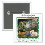 Fibromyalgia, The Dragon Within... Pinback Button