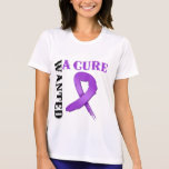Fibromyalgia WANTED A CURE T-shirt