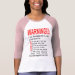 Ladies 3/4 Sleeve Raglan (Fitted)
